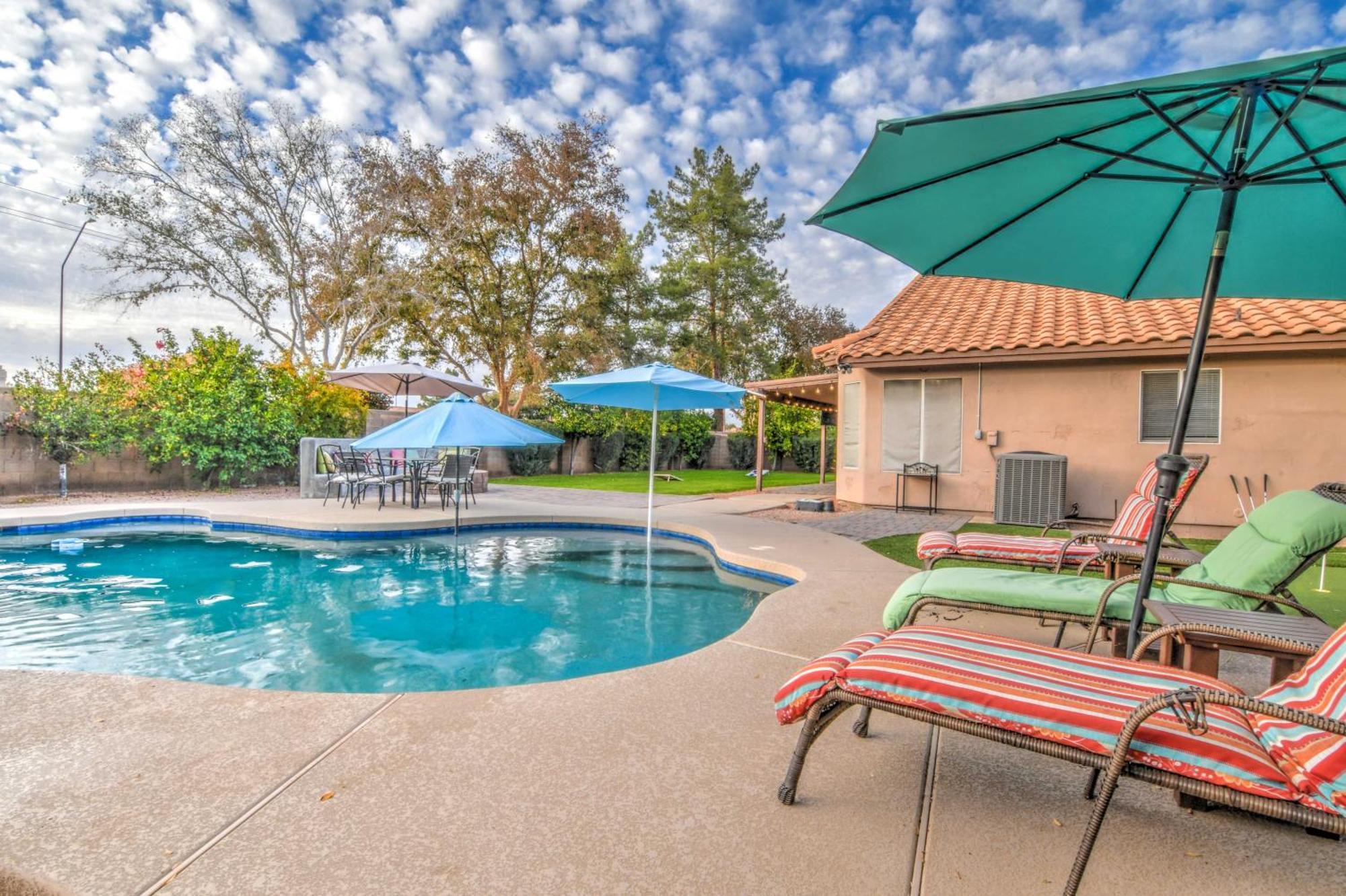 Willa Route 66 Oasis In Downtown Gilbert With Heated Pool & Mini Golf Zewnętrze zdjęcie