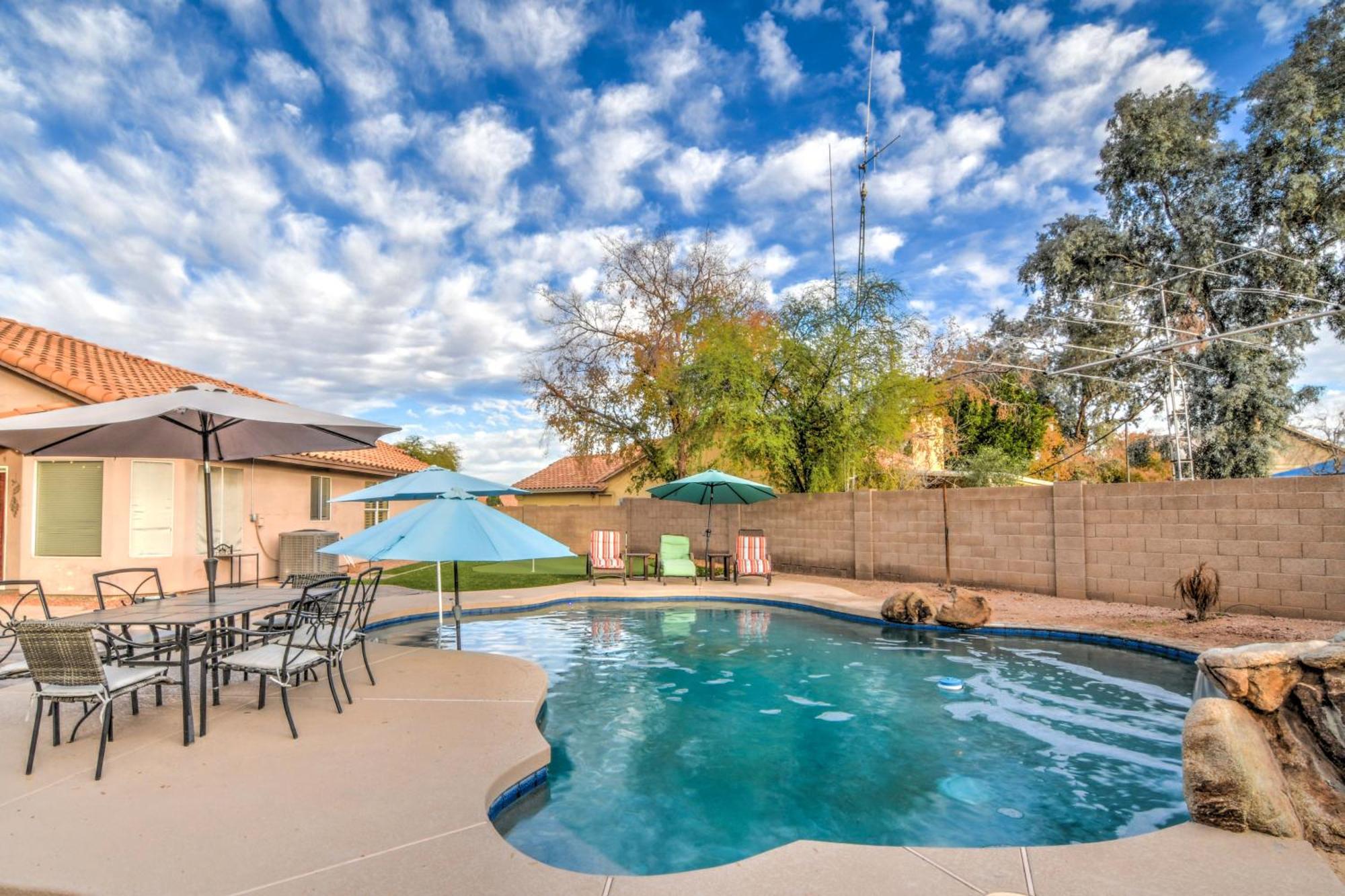 Willa Route 66 Oasis In Downtown Gilbert With Heated Pool & Mini Golf Zewnętrze zdjęcie
